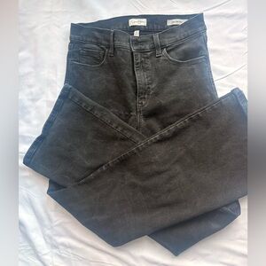 Jessica Simpson women’s black high rise flair Jean